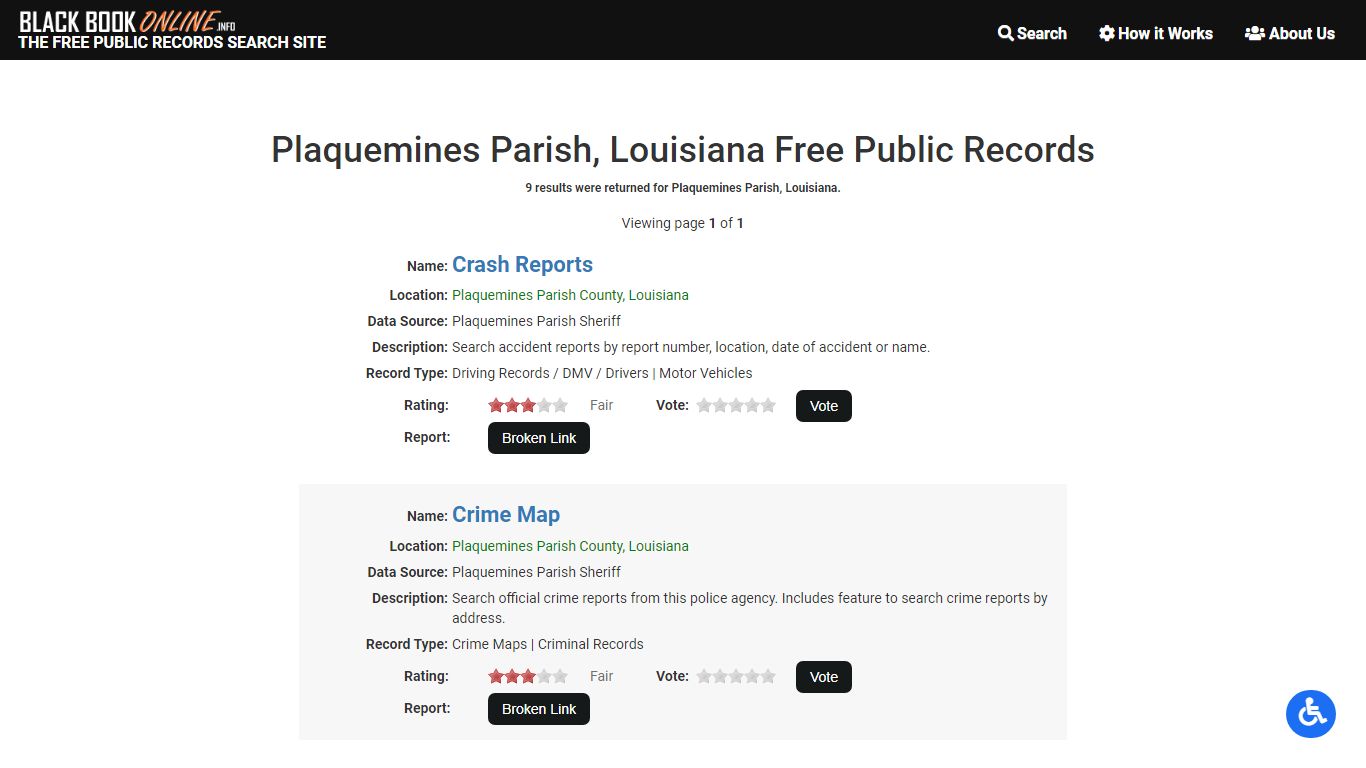 Plaquemines Parish, LA Free Public Records | Criminal ...